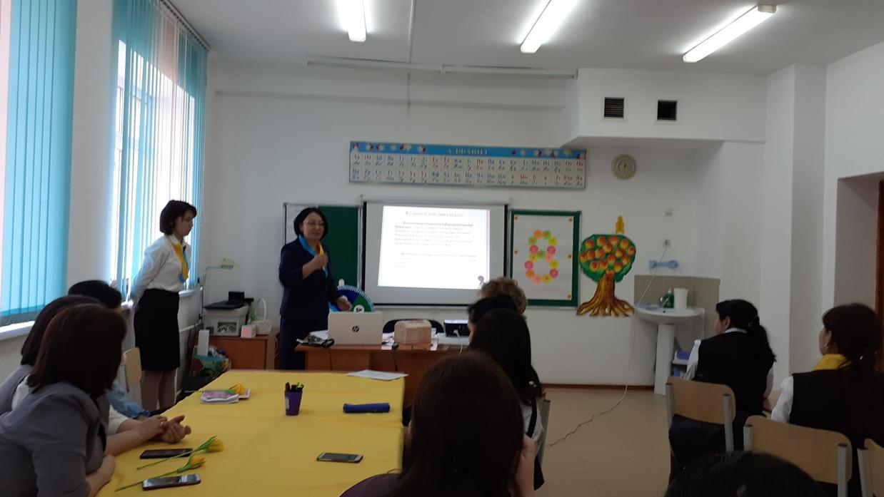 16 қаңтар күні "Бастауыш сыныпта критериалды бағалау тәсілдерін сабақта қолдану жолдары" тақырыбындағы аудандық семинар